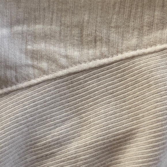 NWT $185 James Perse White Button-Down Shirt Sheer Slub Side Panel Blouse Size 3 - Picture 11 of 12